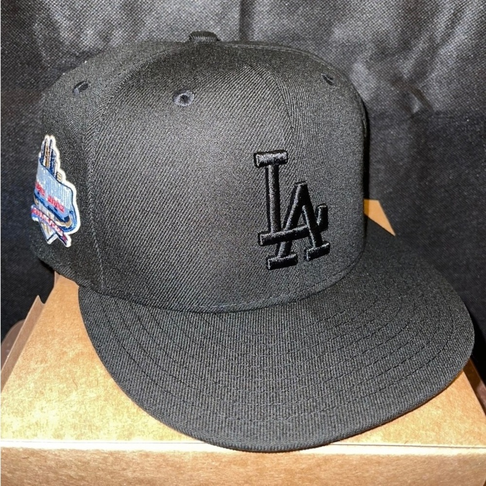 Los Angeles Dodgers 40th Anniversary Black New Era Fitted Cap